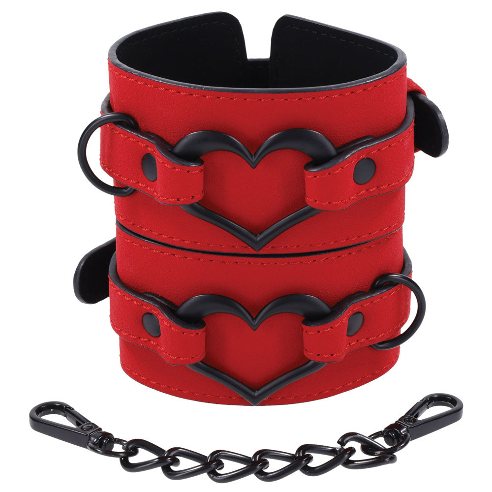 Amor Handcuffs - Red-2
