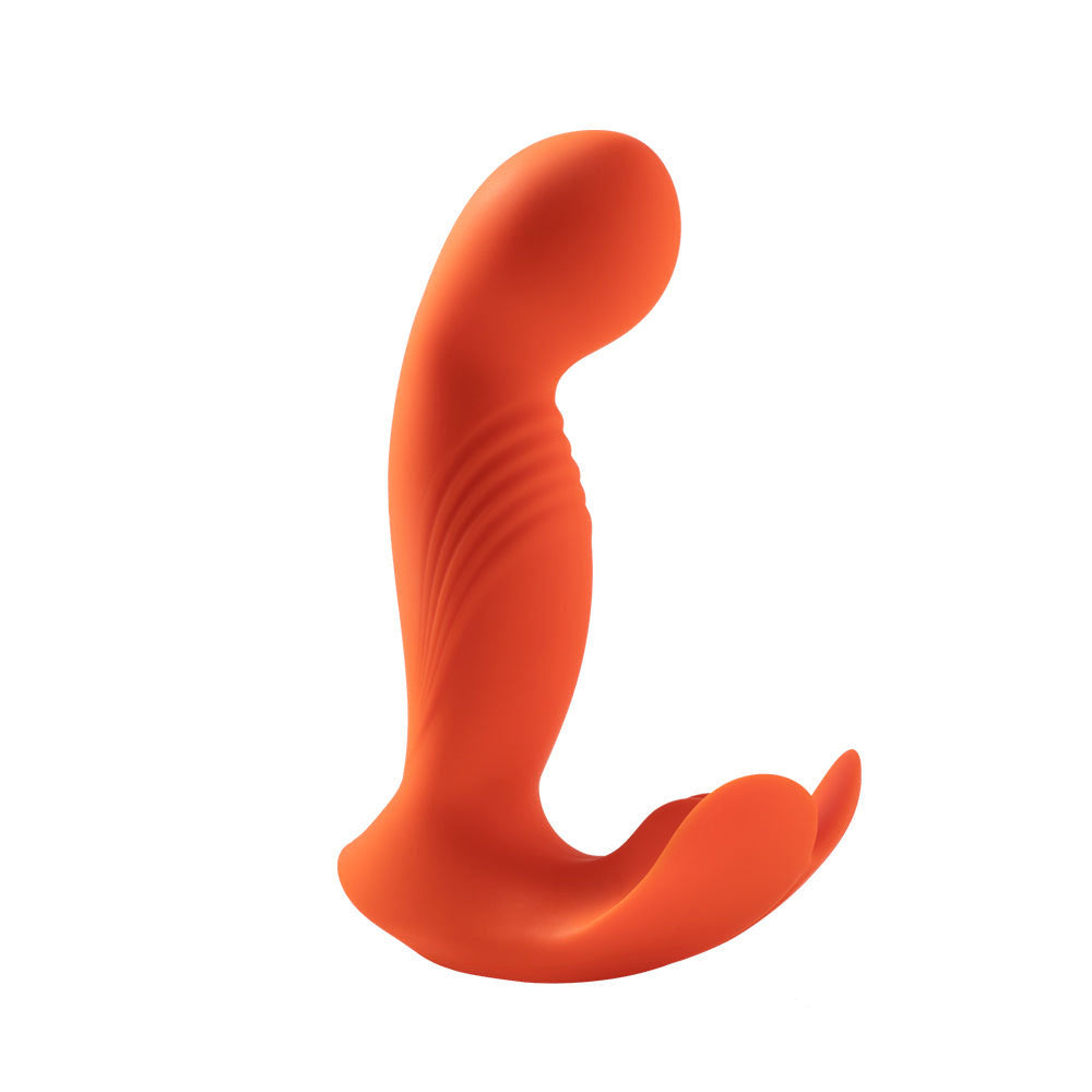 Crave 3 - G-Spot and Clit Vibrator - Orange-4