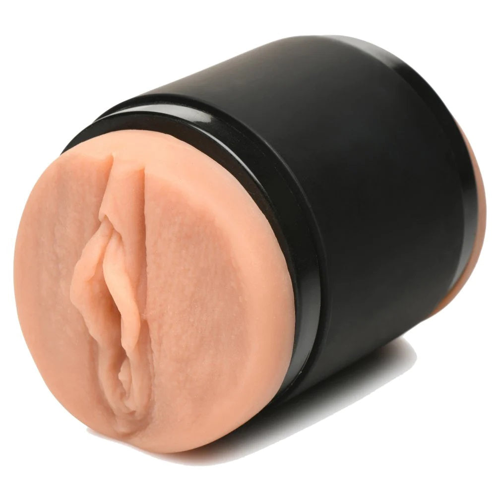 Mistress Double Shot Mouth and Pussy Stroker - Medium-5