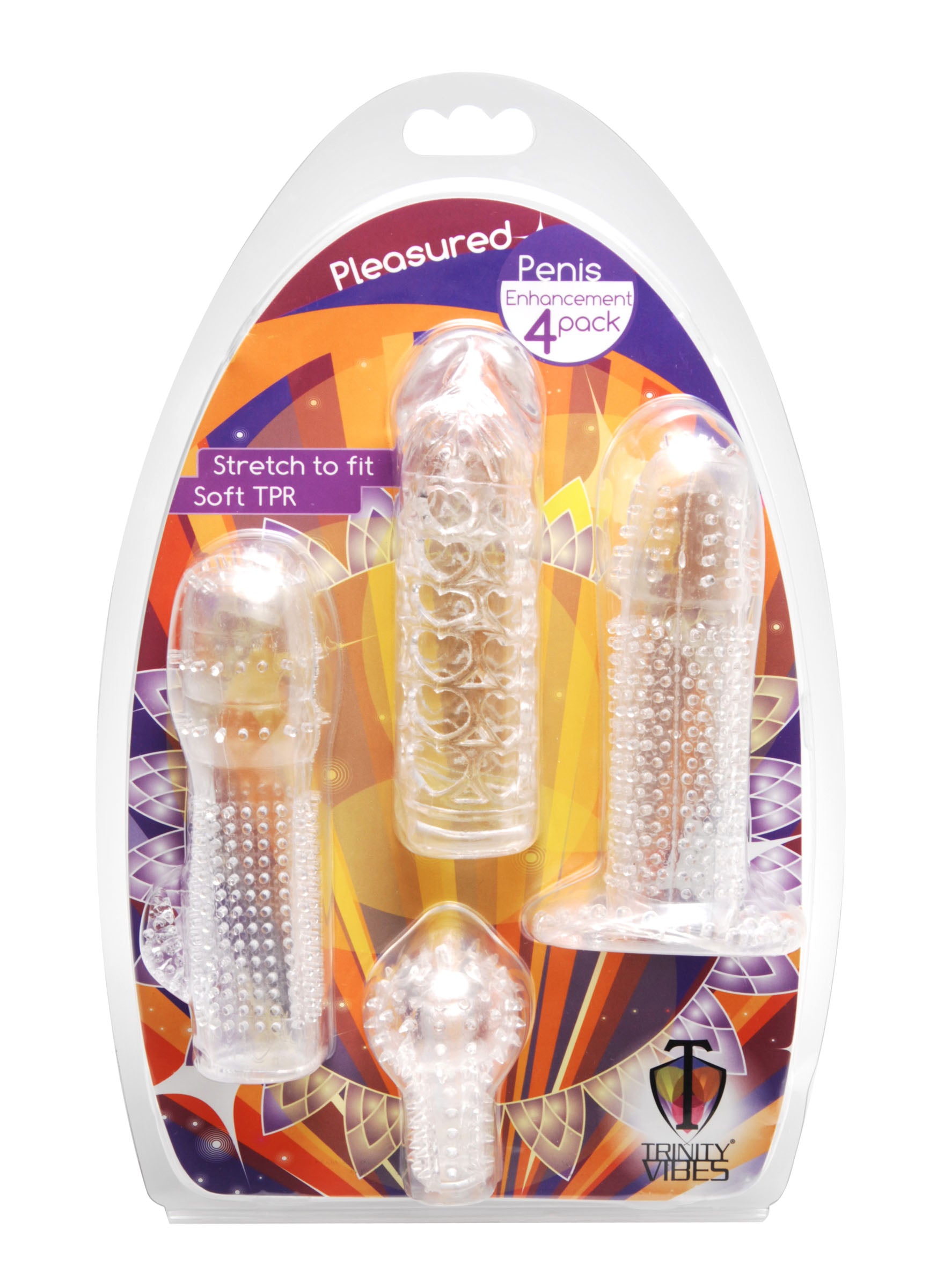 Pleasure Penis Enhancement 4 Pack-1