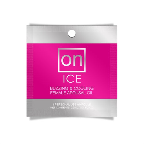 On Ice Buzzing &amp; Cooling Female Arousal Oil - 0.01 Oz. Ampoule