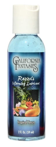 Razzels Warming Lubricant - Tropical Teeze - 2 Oz. Bottle-0