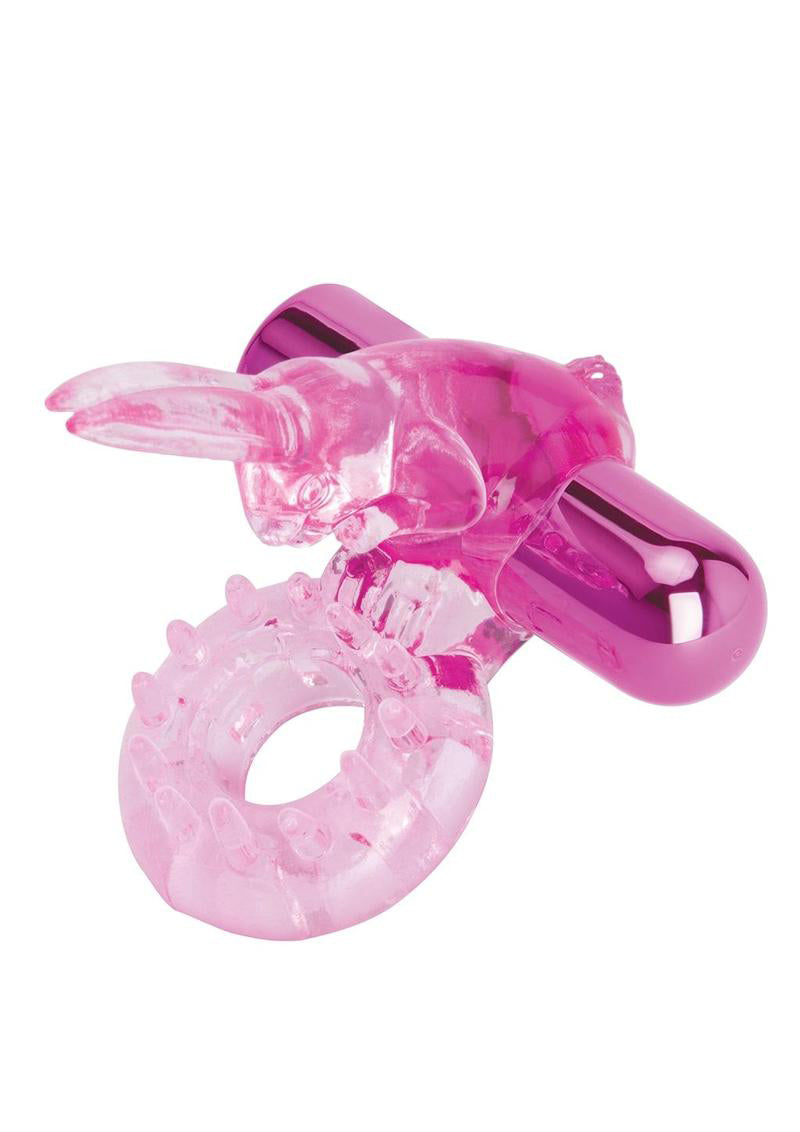 Bodywand Rechargeable Rabbit Ring - Pink-2