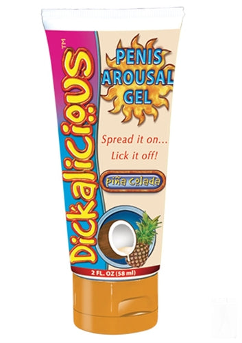 Dickalicious Penis Arousal Gel Pina Colada 2 Oz