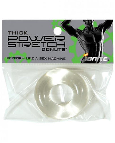 Thick Power Stretch Donuts - Clear-0