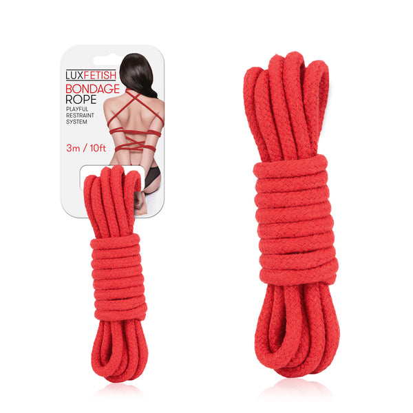 Sexy Bondage Rope 3m / 10ft - Red