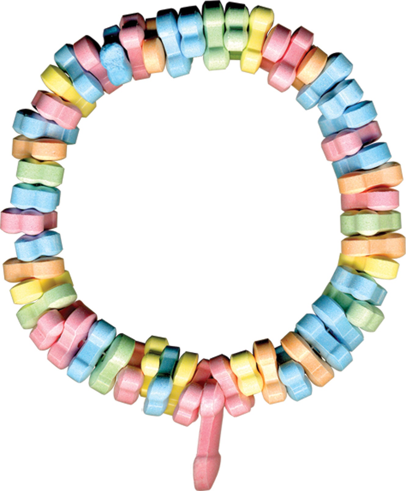 Introducing Dicky Charms Penis Shaped Candy Necklace