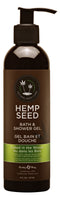 Hemp Seed Bath and Shower Gel - Naked in the Woods - 8 Oz./ 237ml
