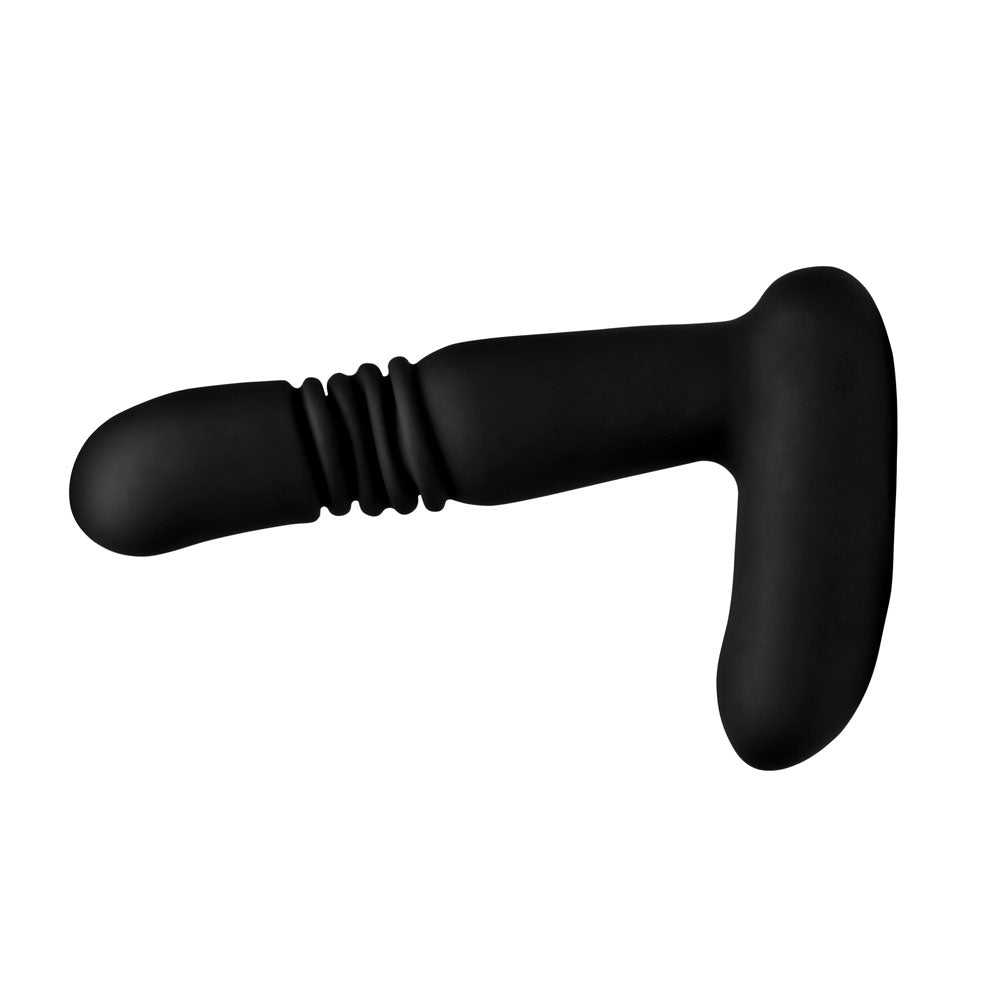 Silicone Thrusting Anal Plug With Remote Control-1