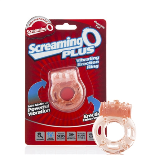 Screaming O Plus Vibrating Erection Ring: Maximum Stimulation for Him and Her