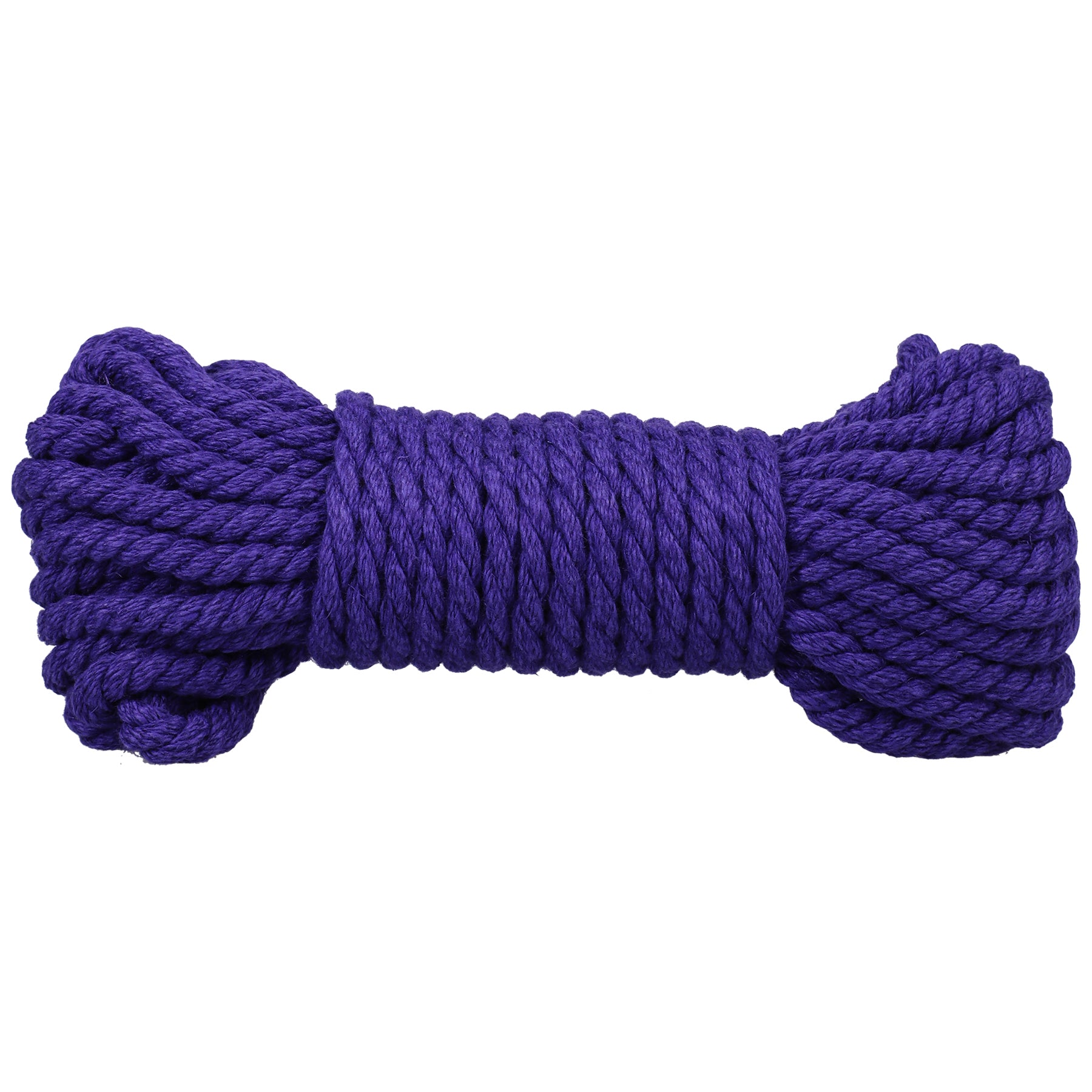 Merci - Bind and Tie - 6mm Hemp Bondage Rope - 30  Feet - Violet-1
