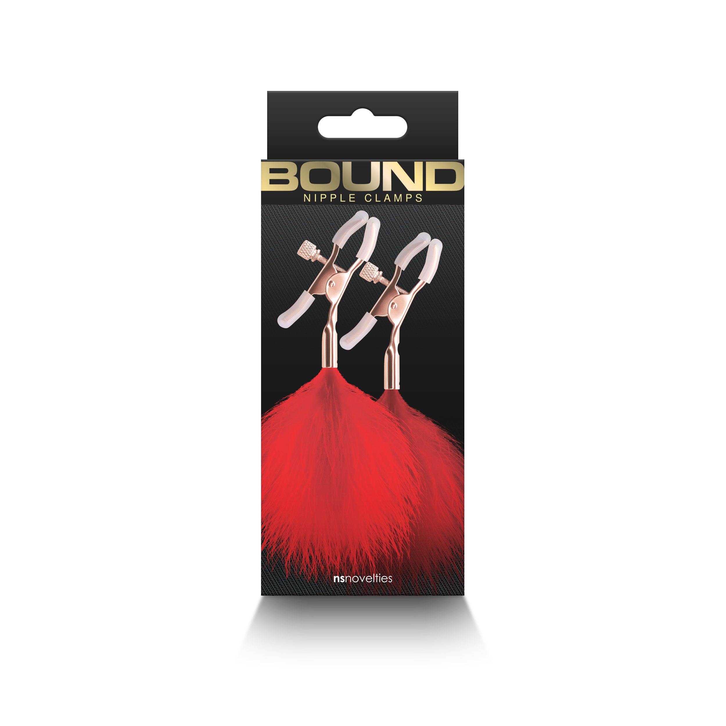 Bound - Nipple Clamps - F1 - Red-0