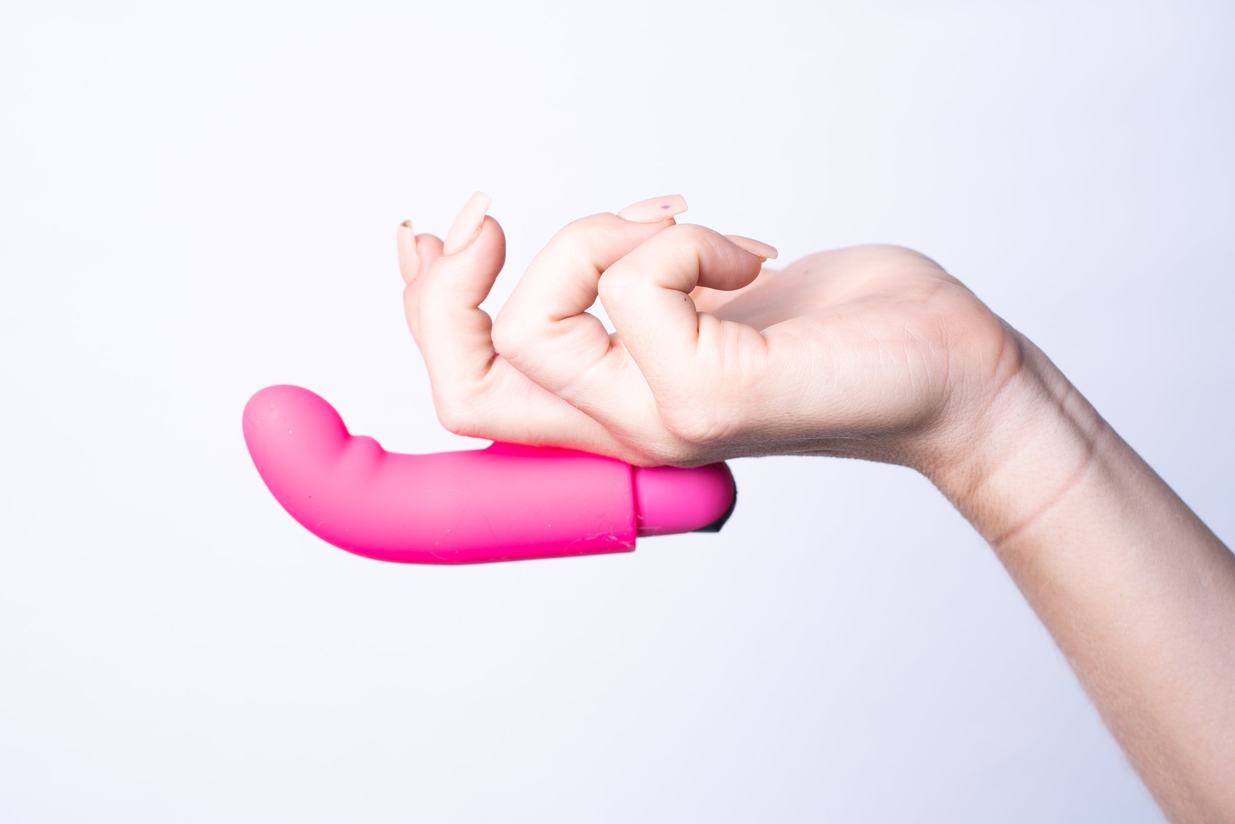 Sadie Silicone Finger Vibrator - Pink-4