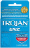 Trojan Enz Armor Spermicidal Lubricated  Condoms - 3 Pack
