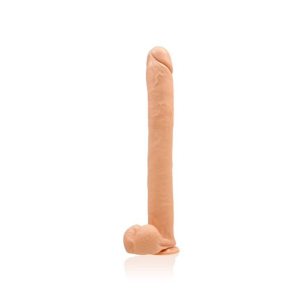 16&quot; Exxxtreme Dong W/suction - Flesh