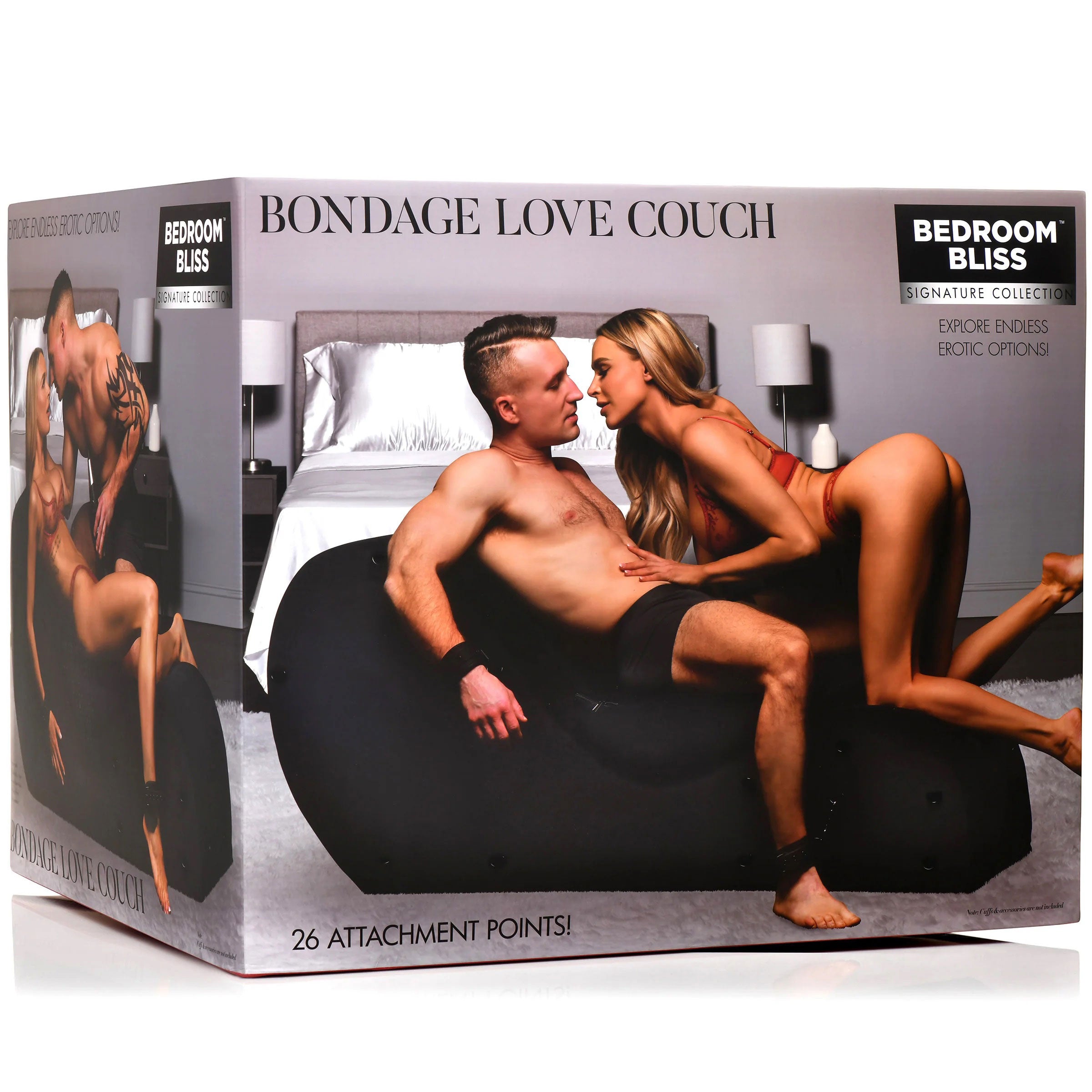 Bondage Love Couch - Black-10