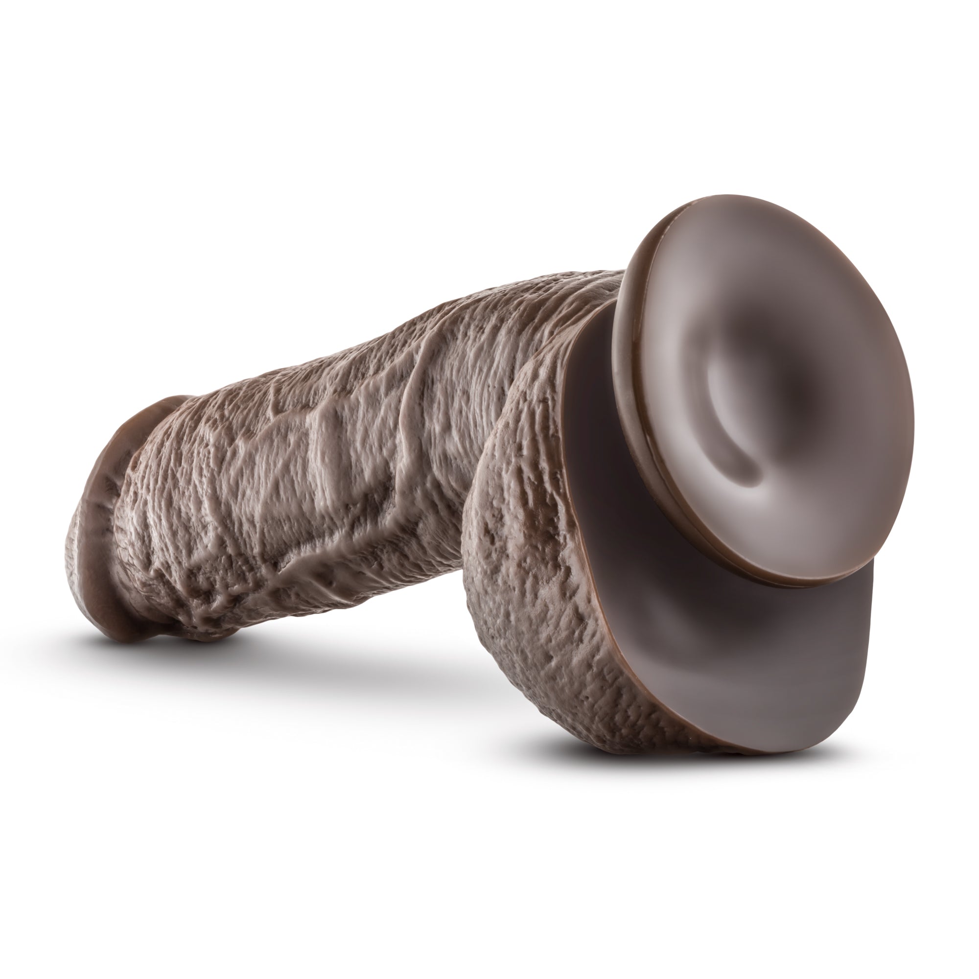 Dr. Skin's Mr. D: 8.5 Inch Thick Chocolate Dildo with Suction Base