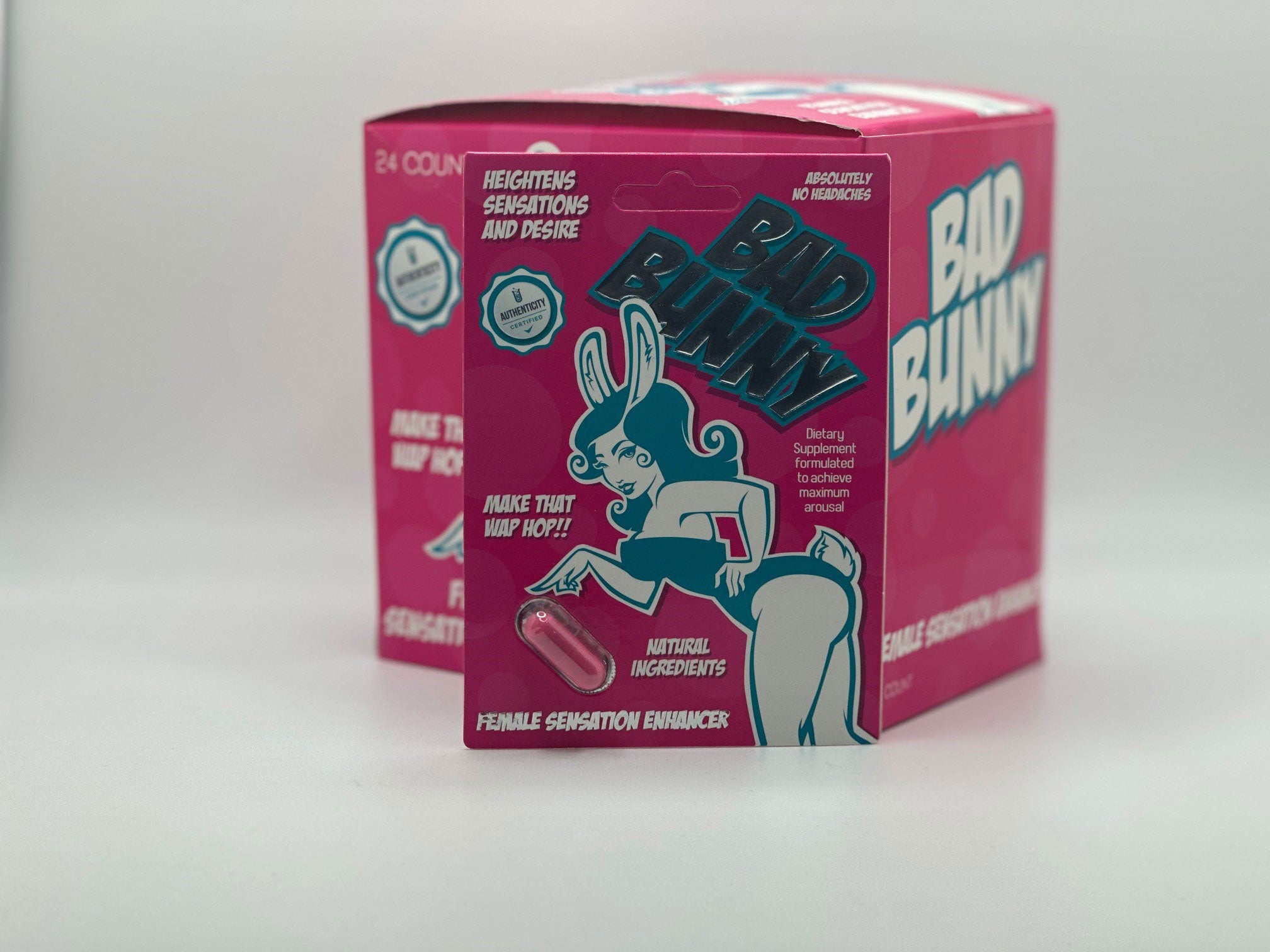 Bad Bunny Femal Pill Enhancer 24 Ct Display-2