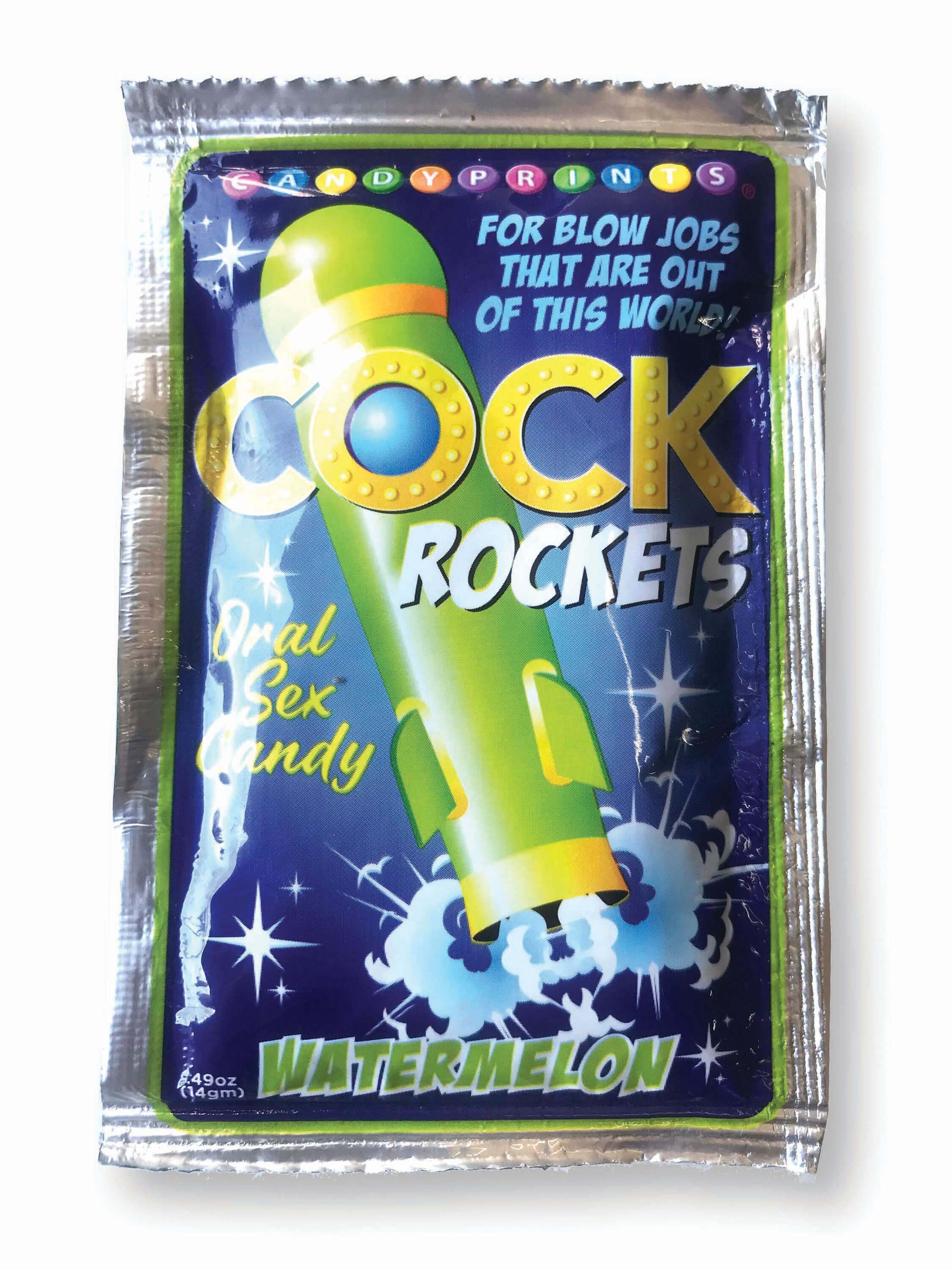 Cock Rockets Oral Sex Candy Watermelon