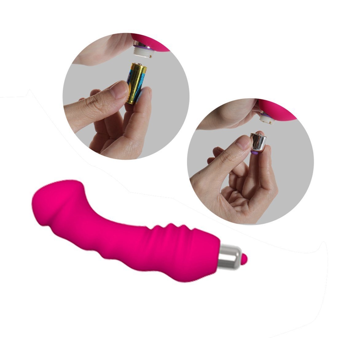 Levett Tinda Premium Silicone Waterproof 10 Multi-Speed Powerfull Massager Hot Pink