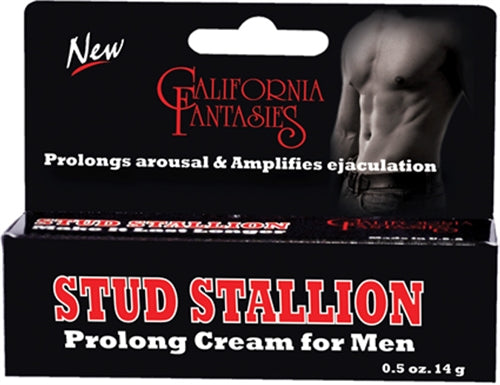 Stud Stallion - Prolong Cream for Men - 0.5 Oz. Tube - Boxed
