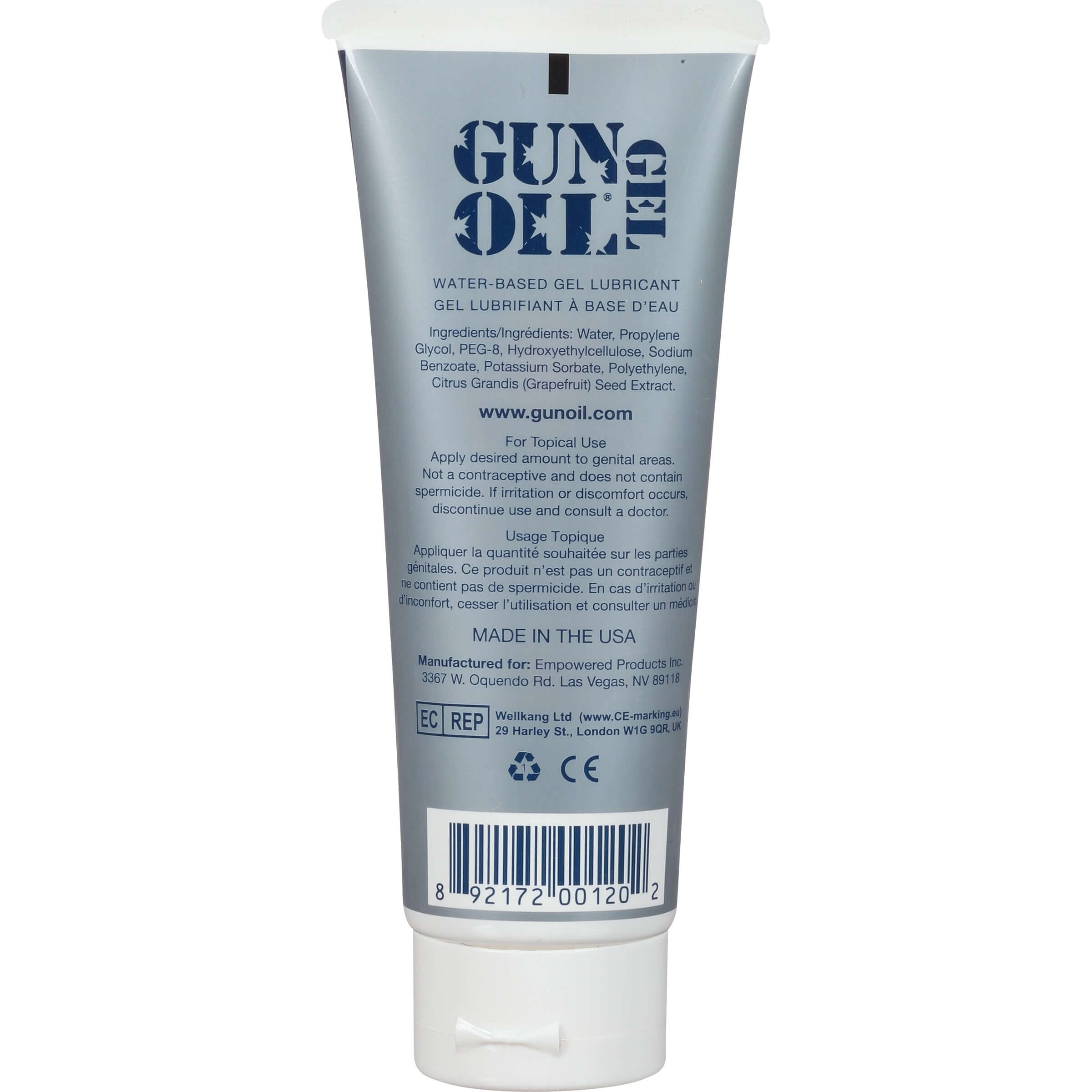 Gun Oil H20 Gel - 3.3 Oz. Tube-0