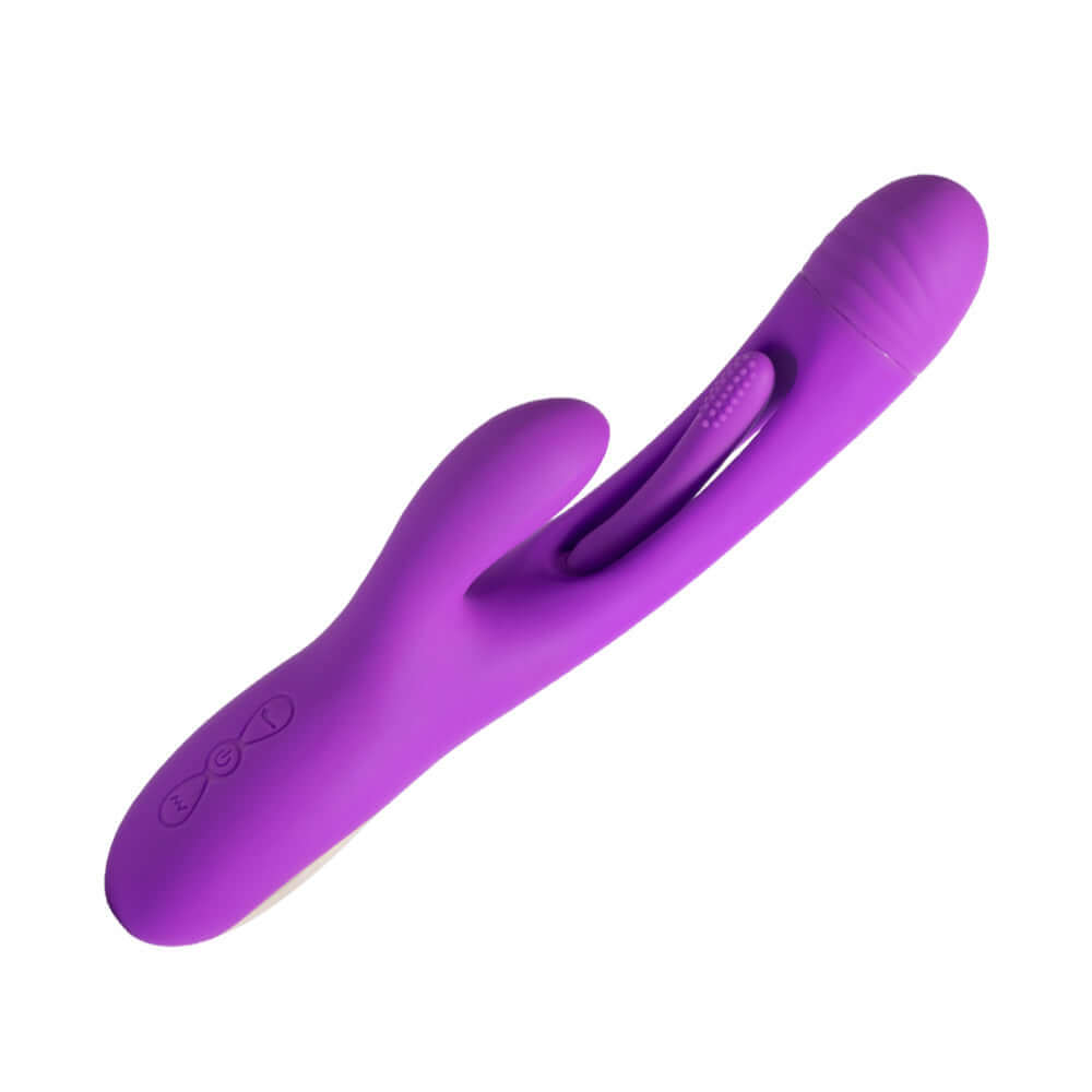 Bora - Rabbit Tapping G-Spot Vibrator - Purple-2