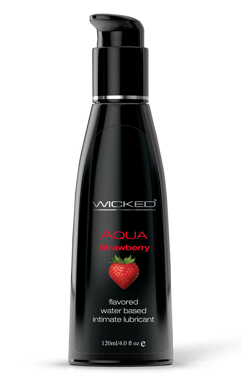 Wicked Aqua Strawberry Water-Based Lubricant 4 Oz