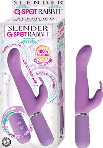 Slender G-Spot Rabbit - Lavender-0