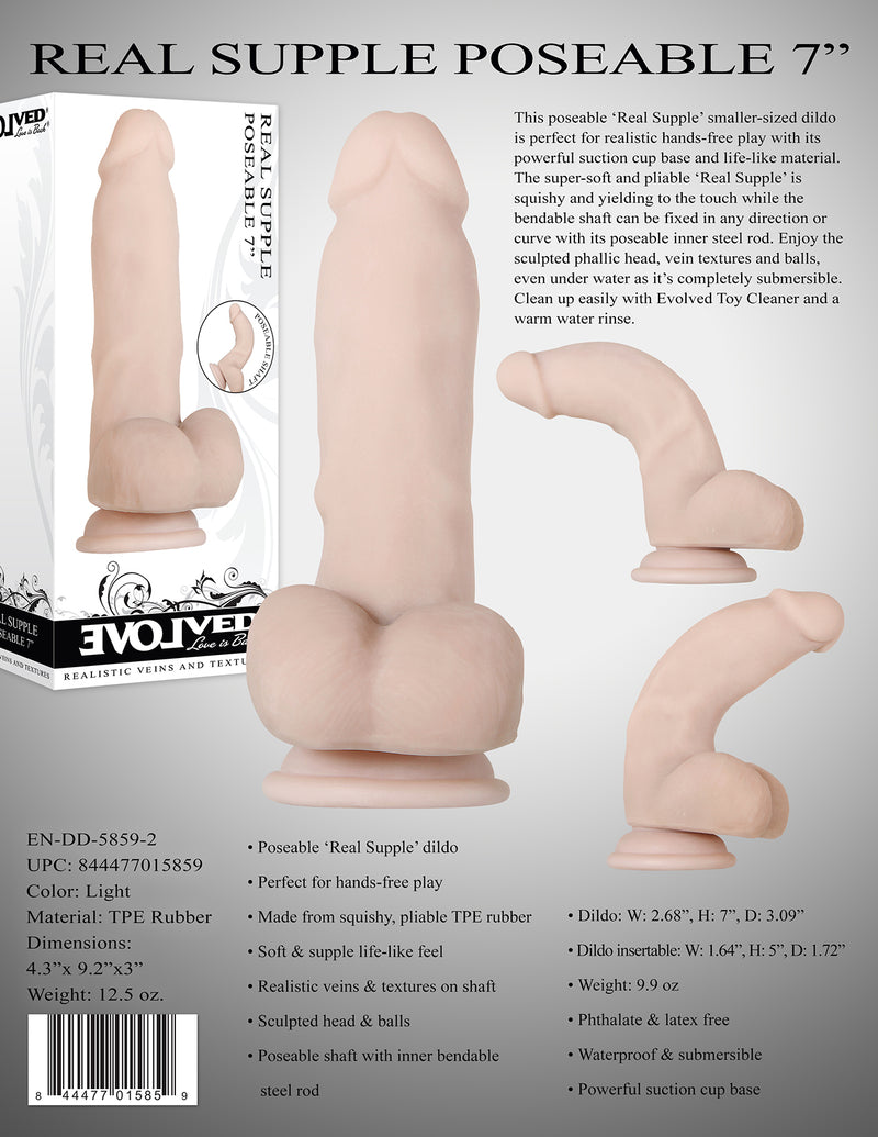 Real Supple Poseable 7 Inch