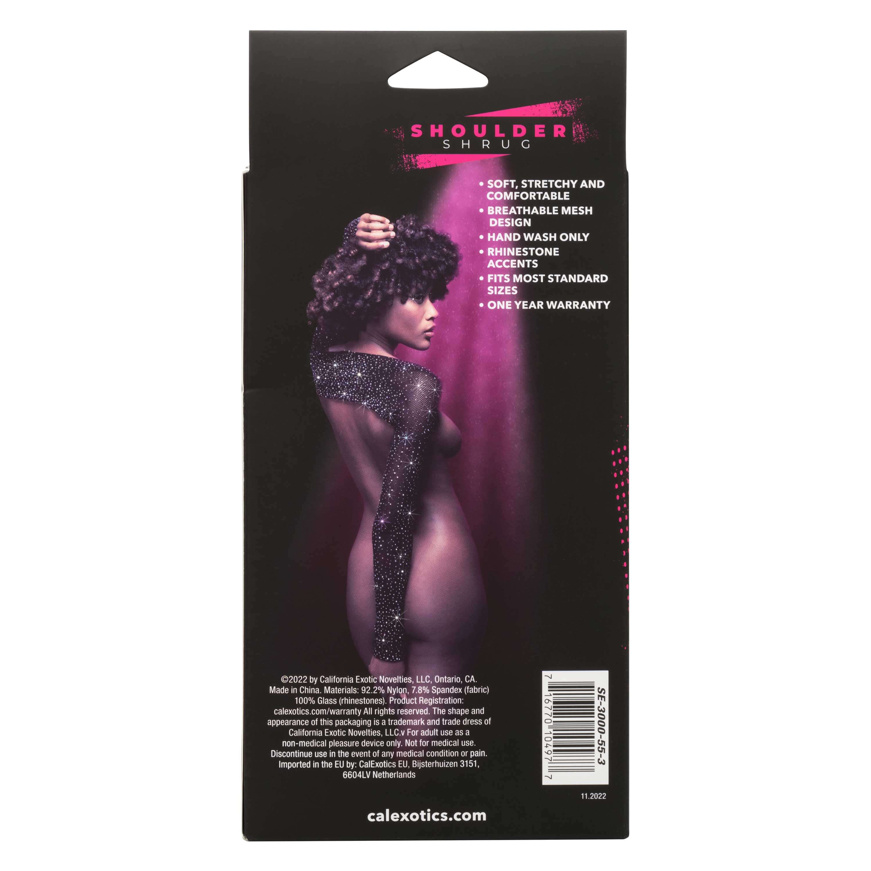 Radiance Shoulder Shrug - Black-2