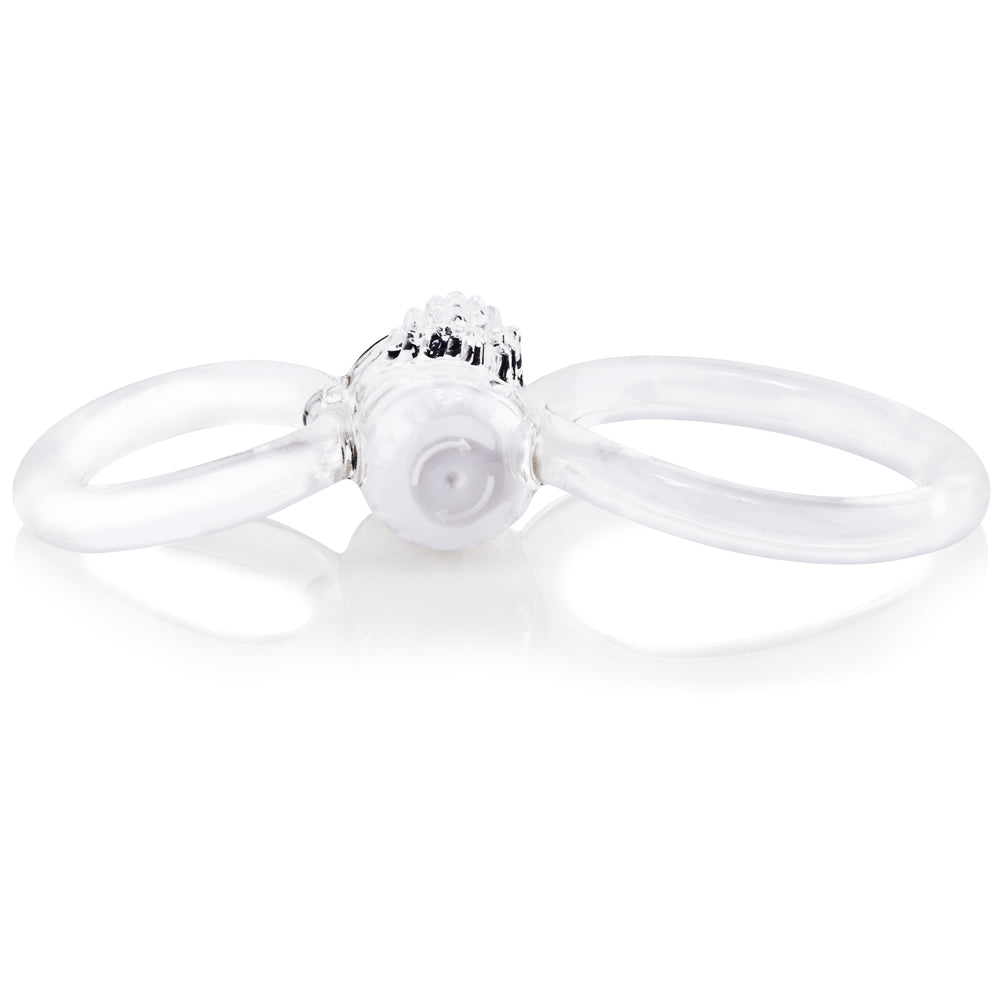 Ofinity Plus - Dual Vibrating Ring - Clear-3
