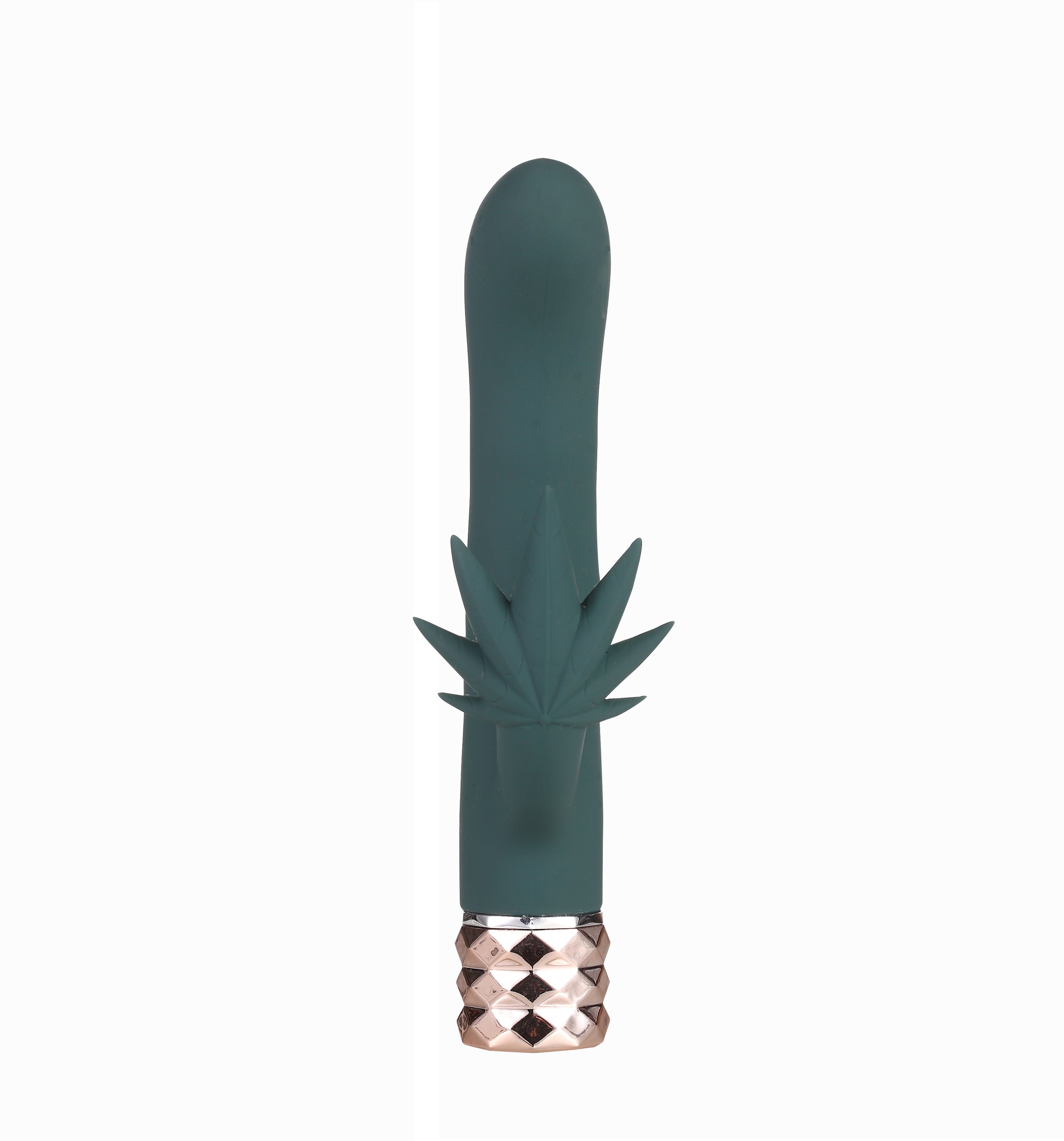Kusha 420 Series Crystal Gems G-Spot Vibrator -  Green-4