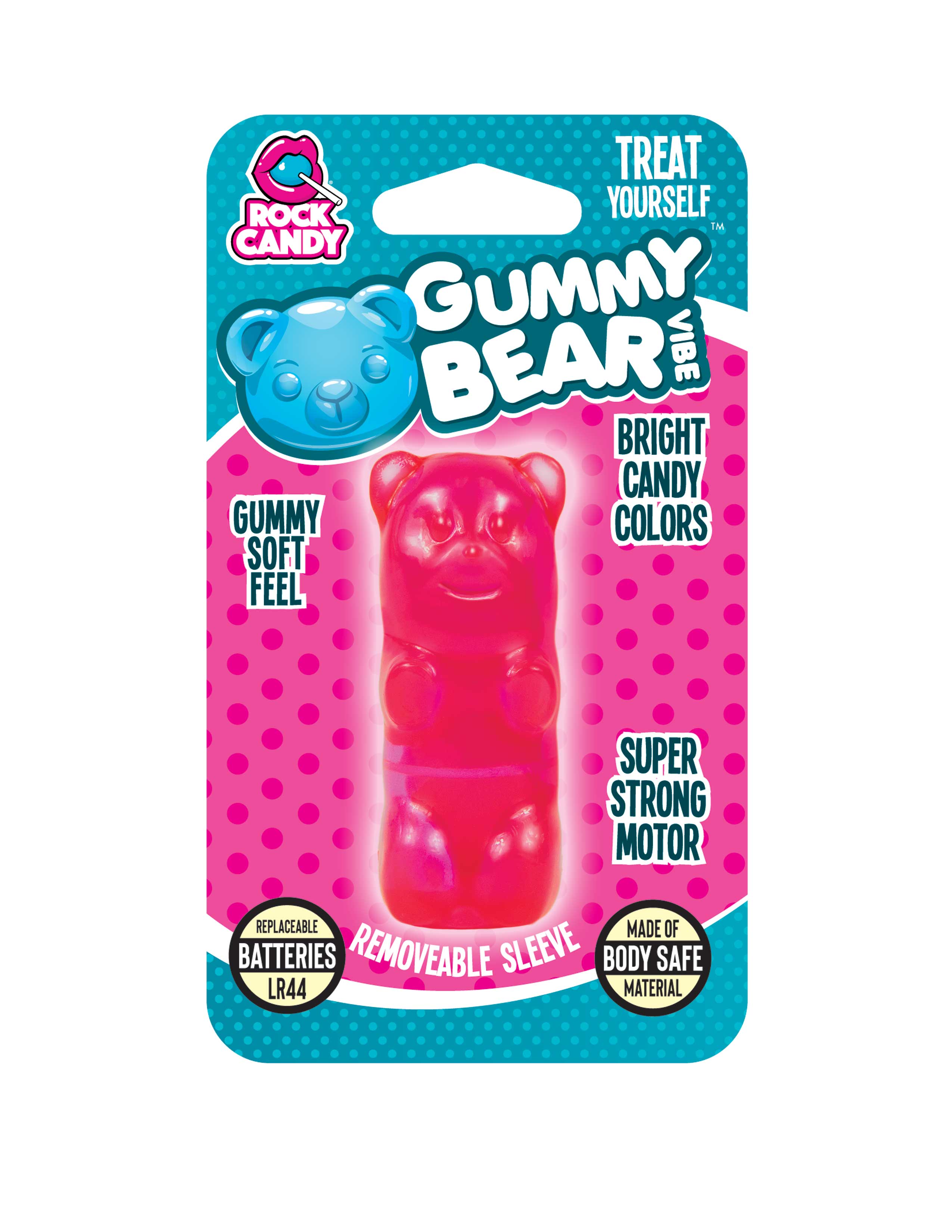 Gummy Bear Vibe Bullet - Pink-0