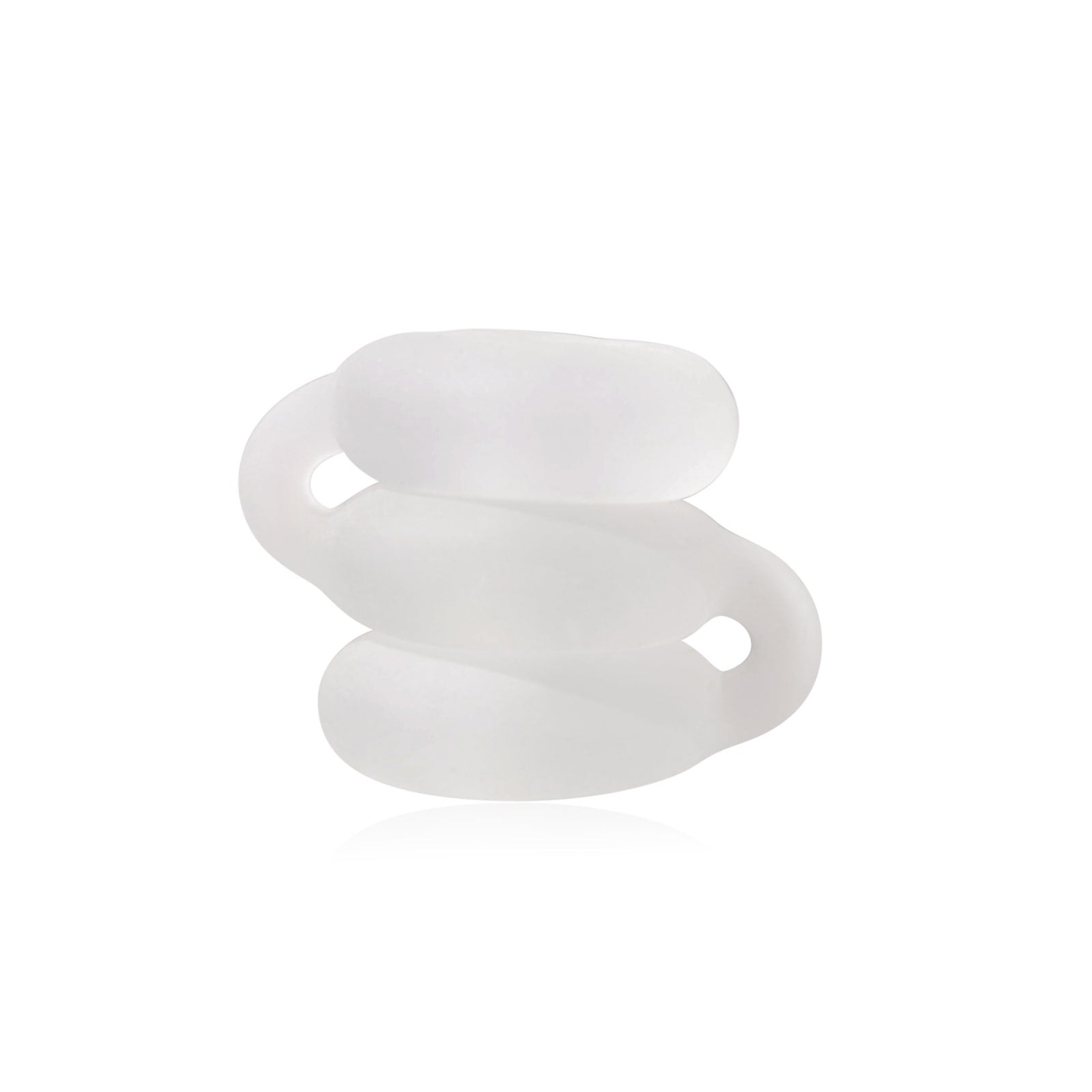 Triple Donut Ring - Clear
