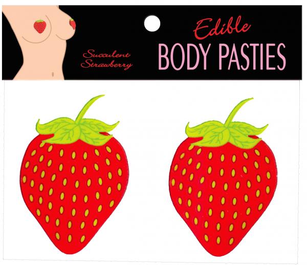 Strawberry-Flavored Edible Body Pasties: A Delectable Addition to Your Intimate Moments
