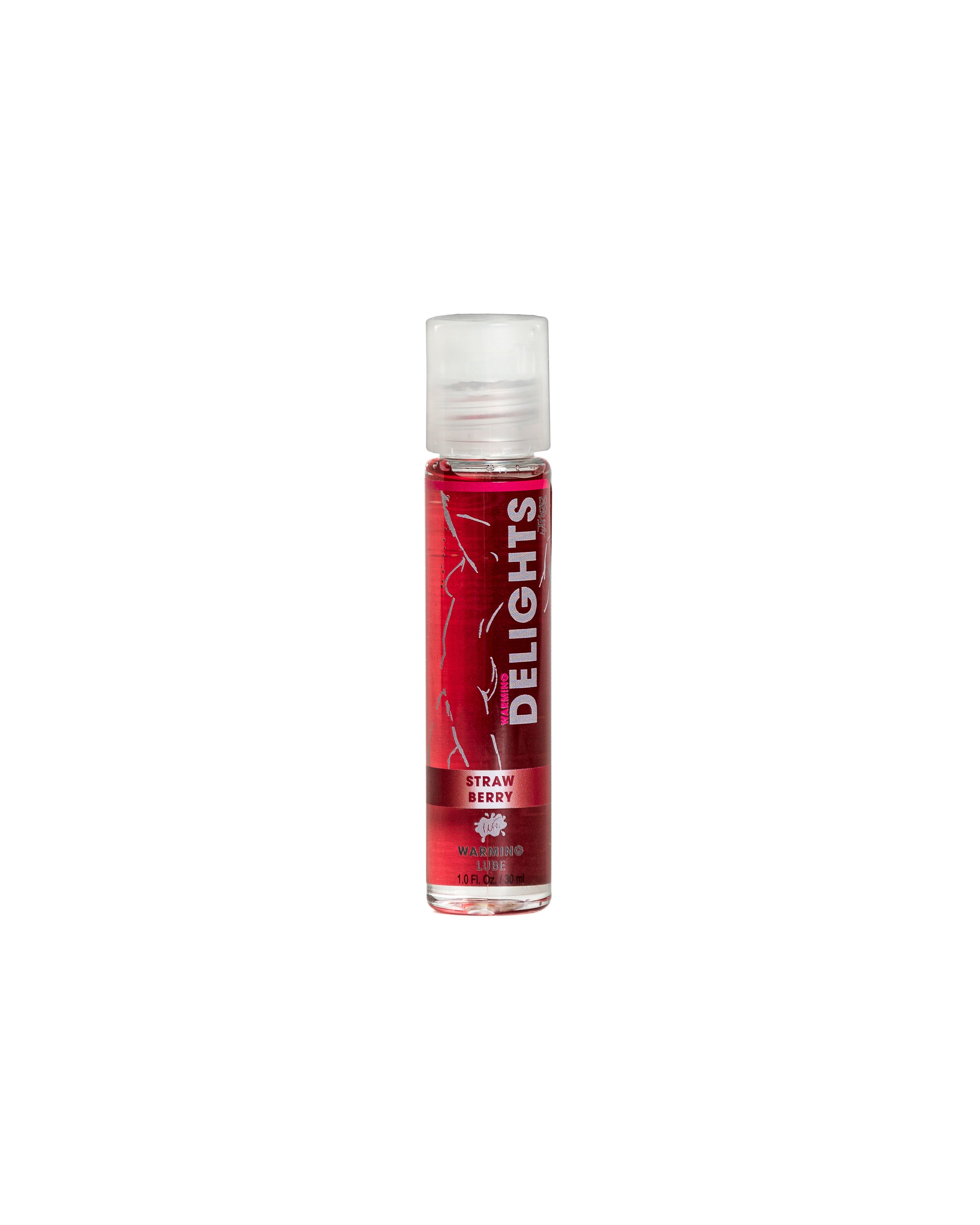 Warming Delights - Strawberry - Flavored Lube 1 Oz-0