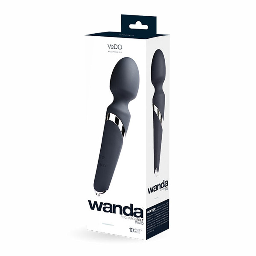 Wanda Rechargeable Wand - Just Black *