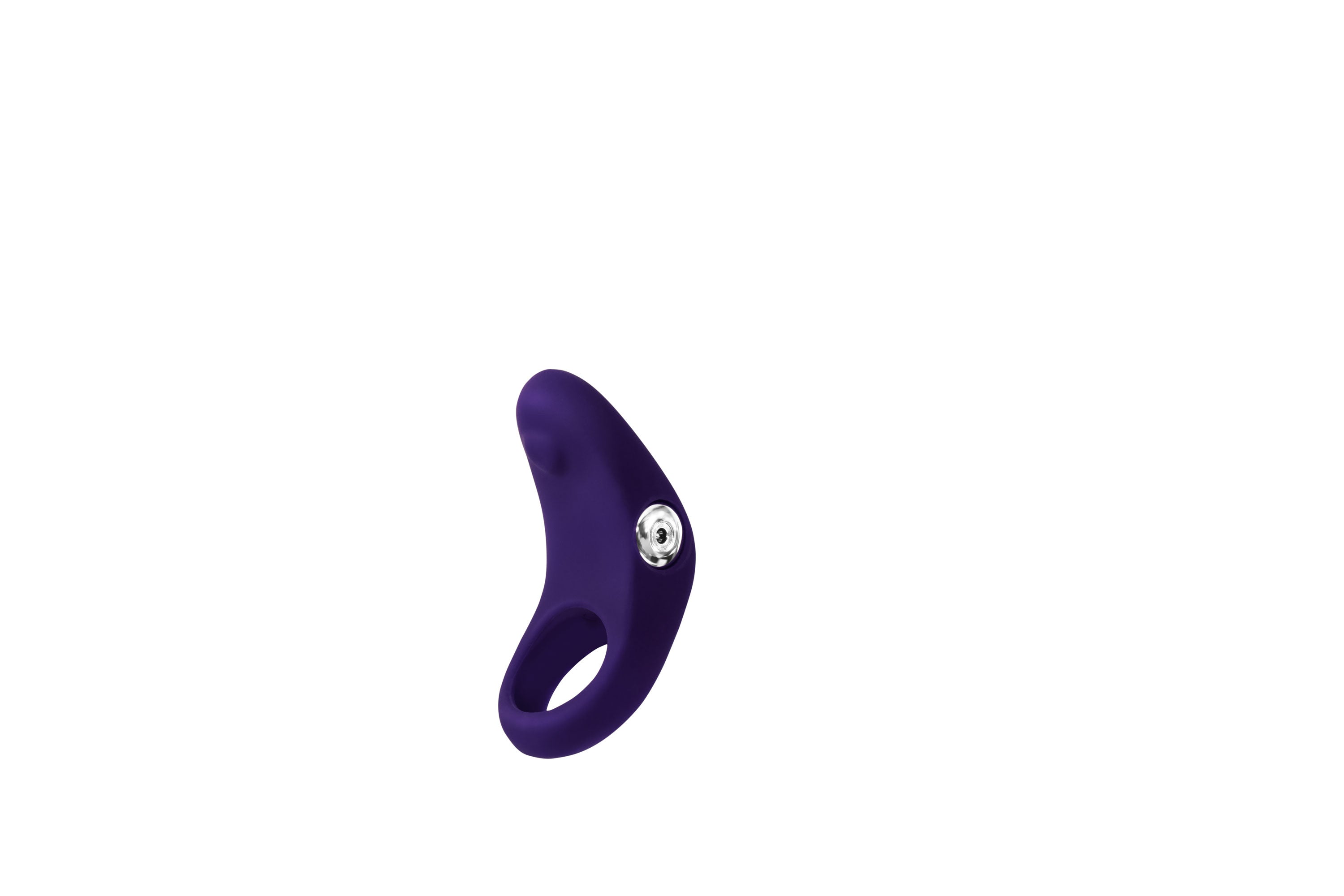 Rev Rechargeable Vibrating C-Ring - Purple-4