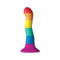Colours - Wave - Pride Edition - 6&quot; Dildo - Rainbow