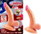All American Mini Whoppers 4-Inch Curved Dong With Balls - Flesh-0