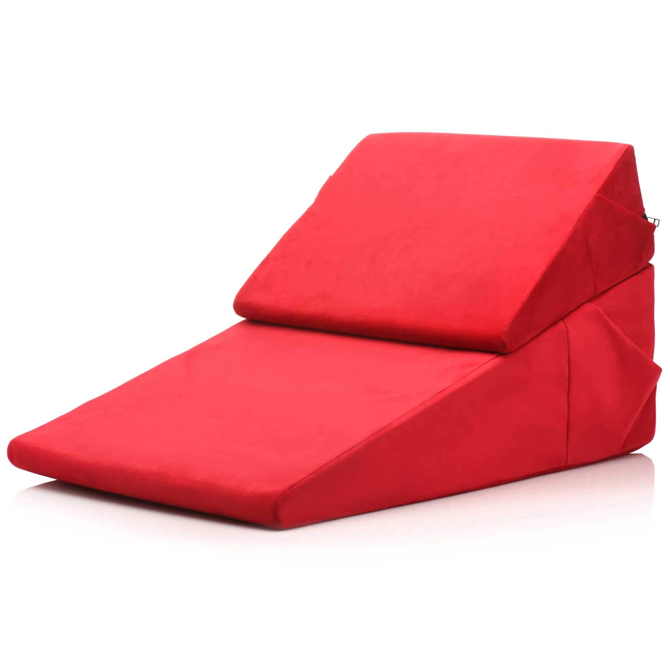 Love Cushion Set Foam Wedge Pillow Set - Red-9