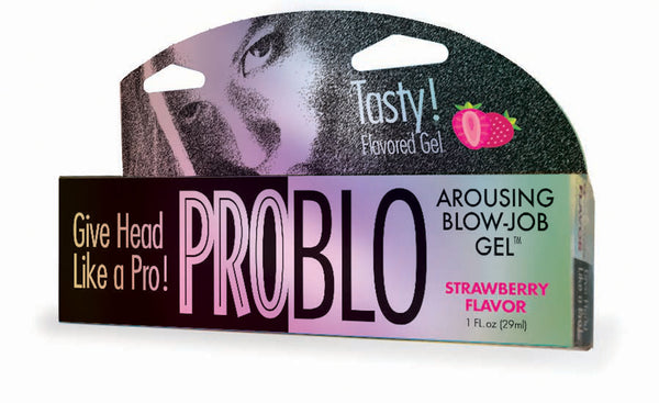 Problo Arousing Blow-Job Gel - Strawberry 1.5 Fl Oz 44ml