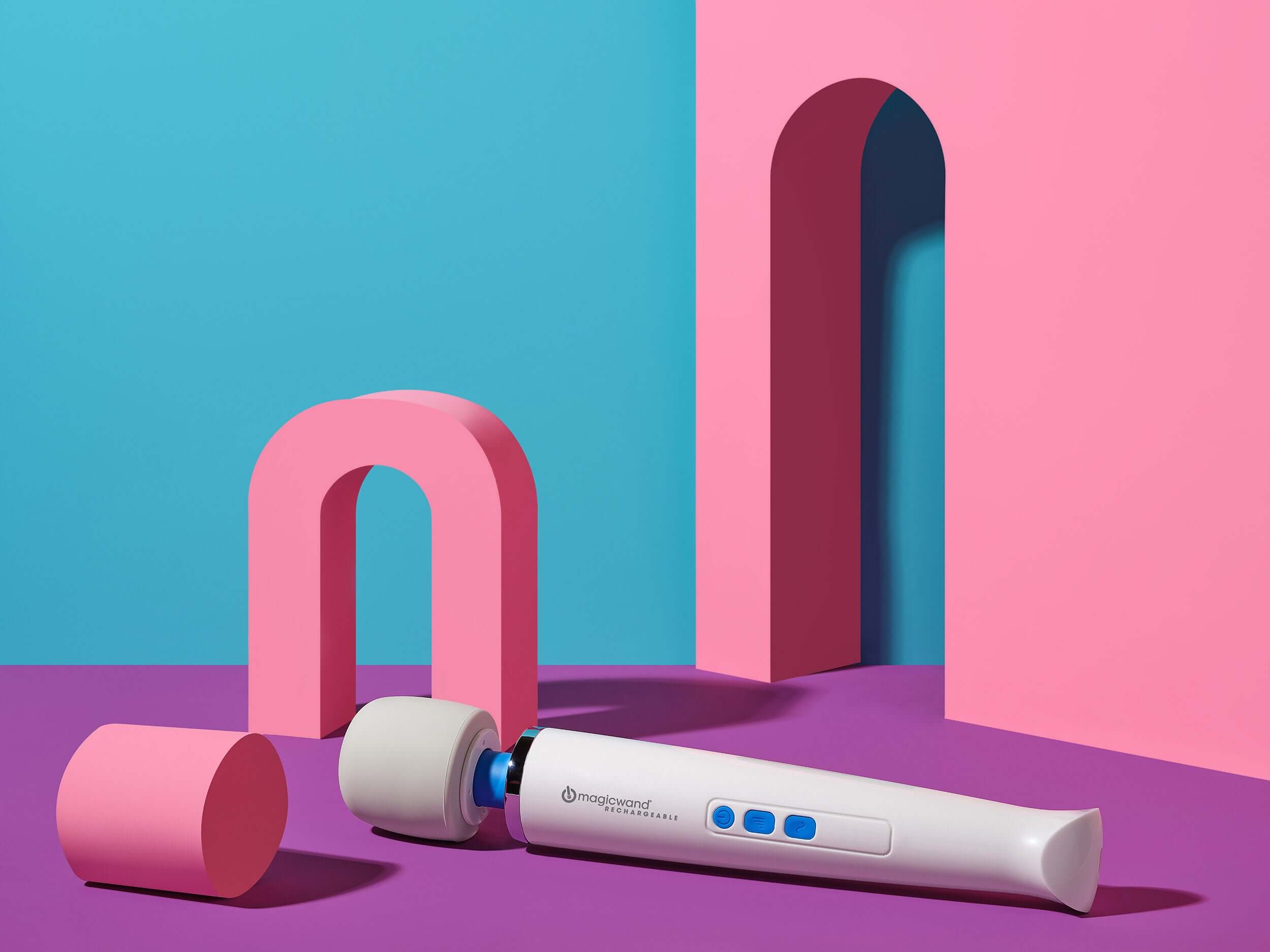 Magic Wand Rechargeable - White-2