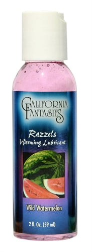 Razzels Warming Lubricant - Wild Watermelon - 2 Oz. Bottle-0