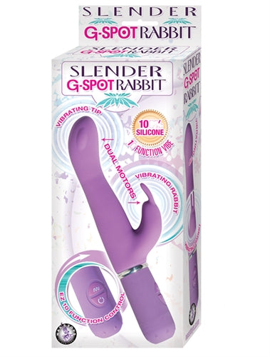 Slender G-Spot Rabbit - Lavender-1