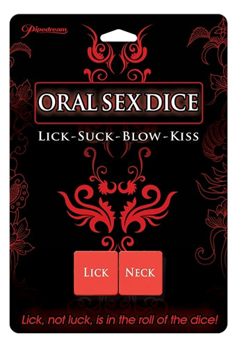 Explore Intimate Play with Oral Sex Dice - Unleash Chance for Lick, Suck, Blow, and Kiss