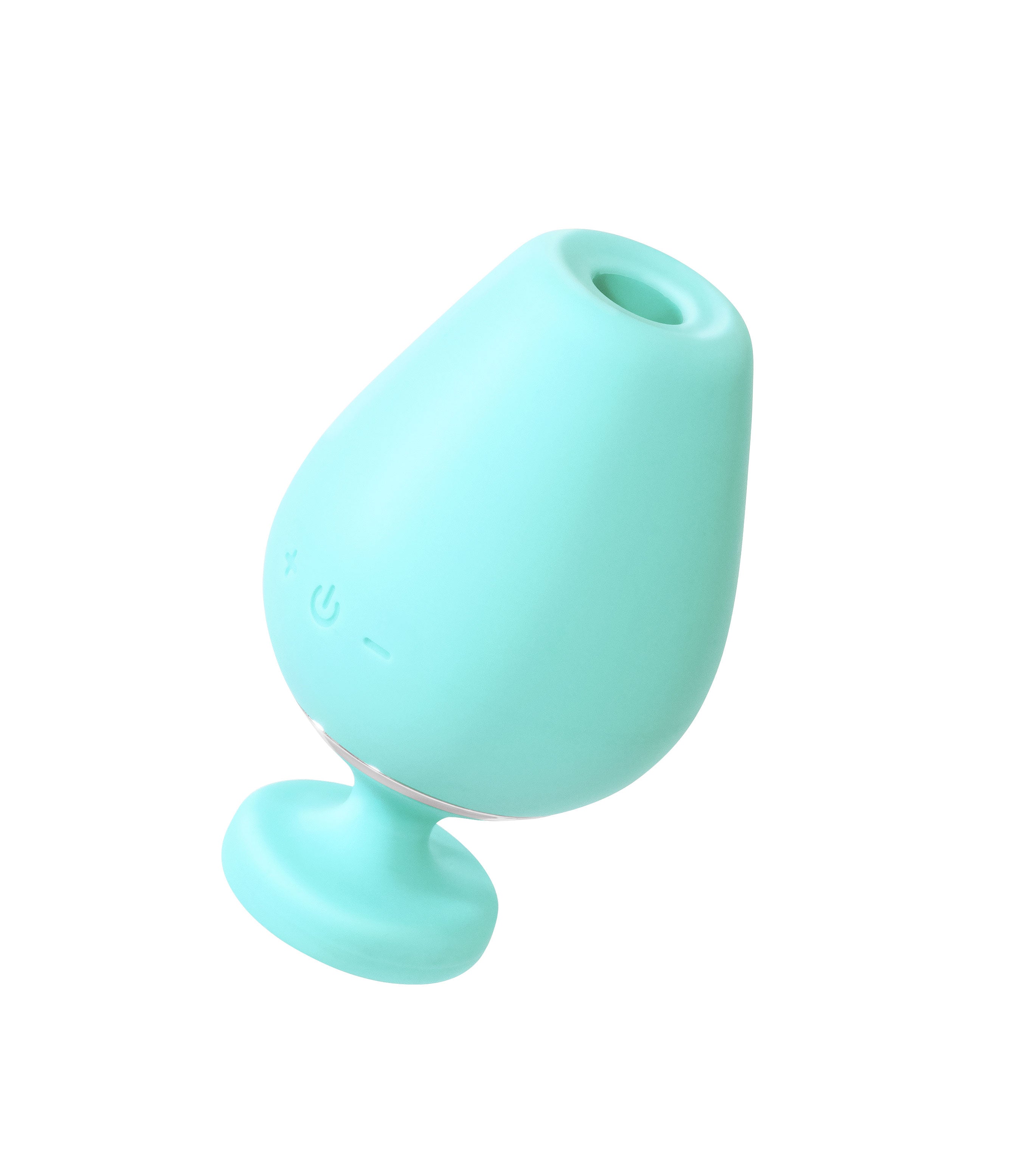 Vino Rechargeable Vibrating Sonic Vibe - Turquoise-4