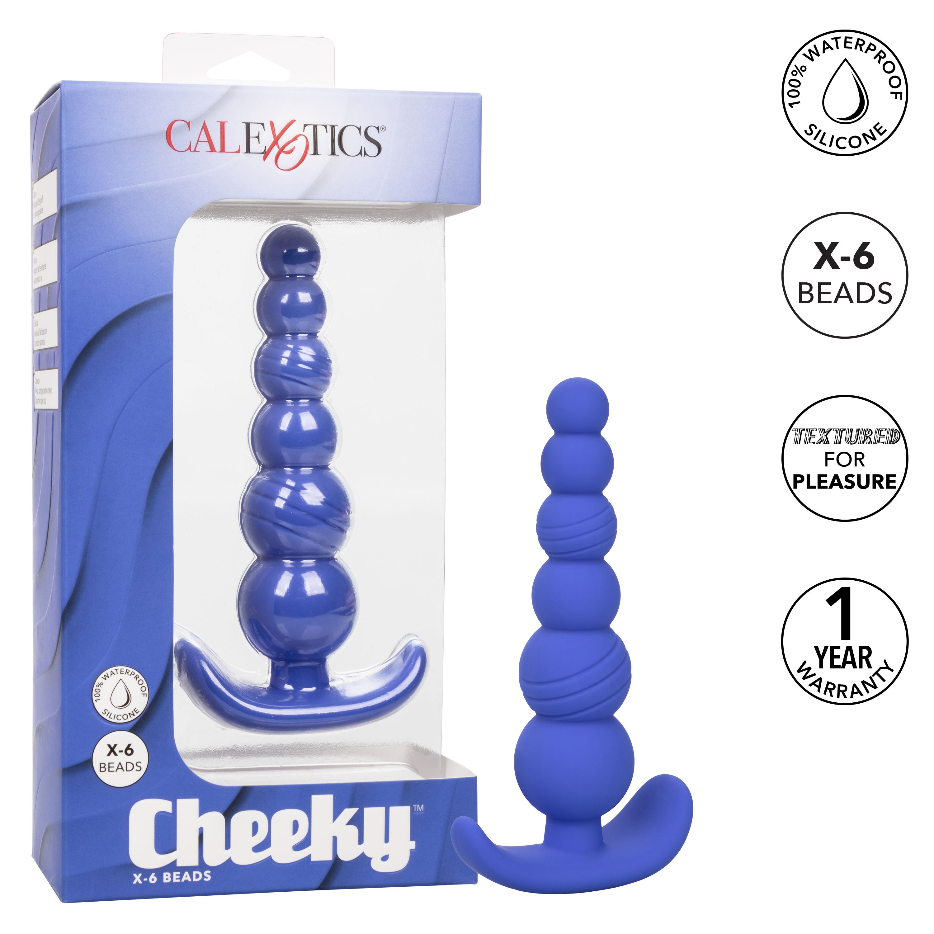 Upgrade Your Pleasure with the Cheeky X-6 Beads Anal Probe