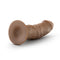 Au Naturel - 8 Inch Dildo With Suction Cup -  Mocha-0
